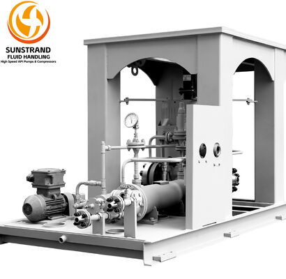 ราคาดี แทน Sundyne LMV 341 แรงปั๊มหลุดศูนย์กลางแนวตั้งความเร็วสูง API 610 Oh6 ปั๊มอัตราต่อเนื่อง ออนไลน์