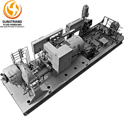 ราคาดี เครื่องกดก๊าซกระบวนการหลายระยะแบบรวม LF 2X80 เครื่องกดก๊าซติดฐาน ออนไลน์