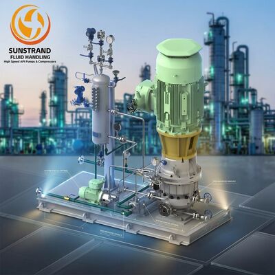ราคาดี Sundyne LMV 311 แปลงปั๊มหลอมศูนย์กลางความเร็วสูง 56 kW 75 HP ออนไลน์