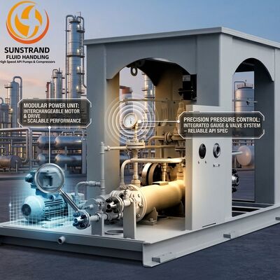 ราคาดี ปั๊มหลุดศูนย์กลางแนวตั้งความเร็วสูง API 610 74 M3/Hr 400 Gpm Sundyne LMV 341 แทน ออนไลน์